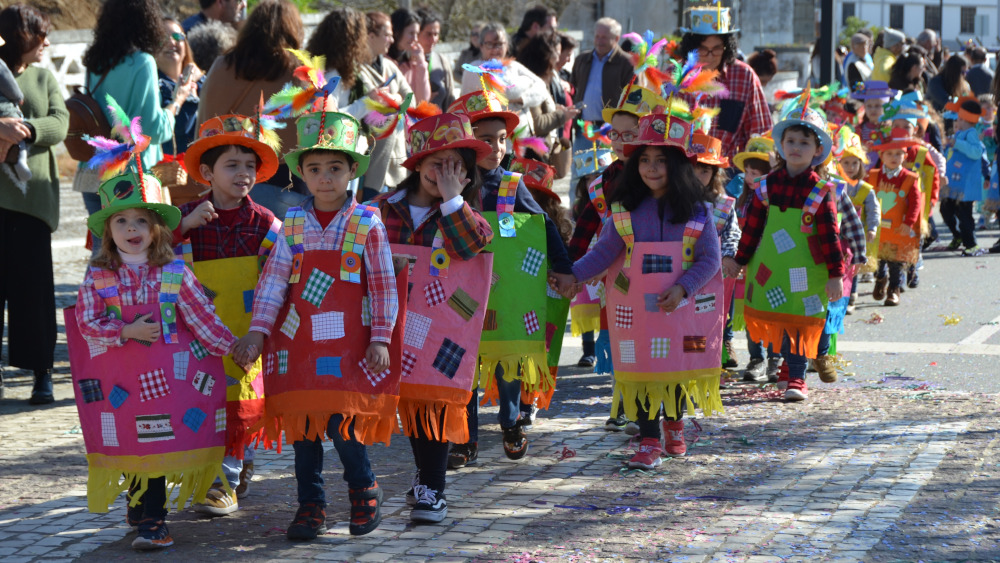Desfile de Carnaval das Escolas no Rossio