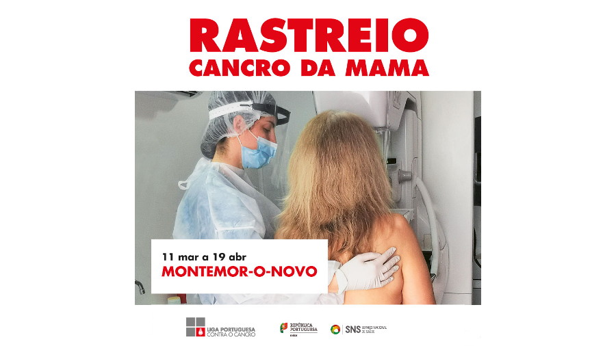   Rastreio gratuito do Cancro de Mama no concelho de Montemor-o-Novo